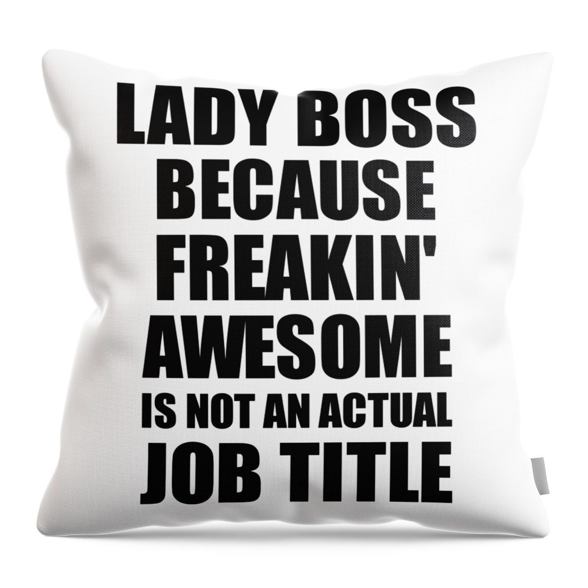 Funny Area Manager Supervisor Throw Pillow Area Director Job Title 
